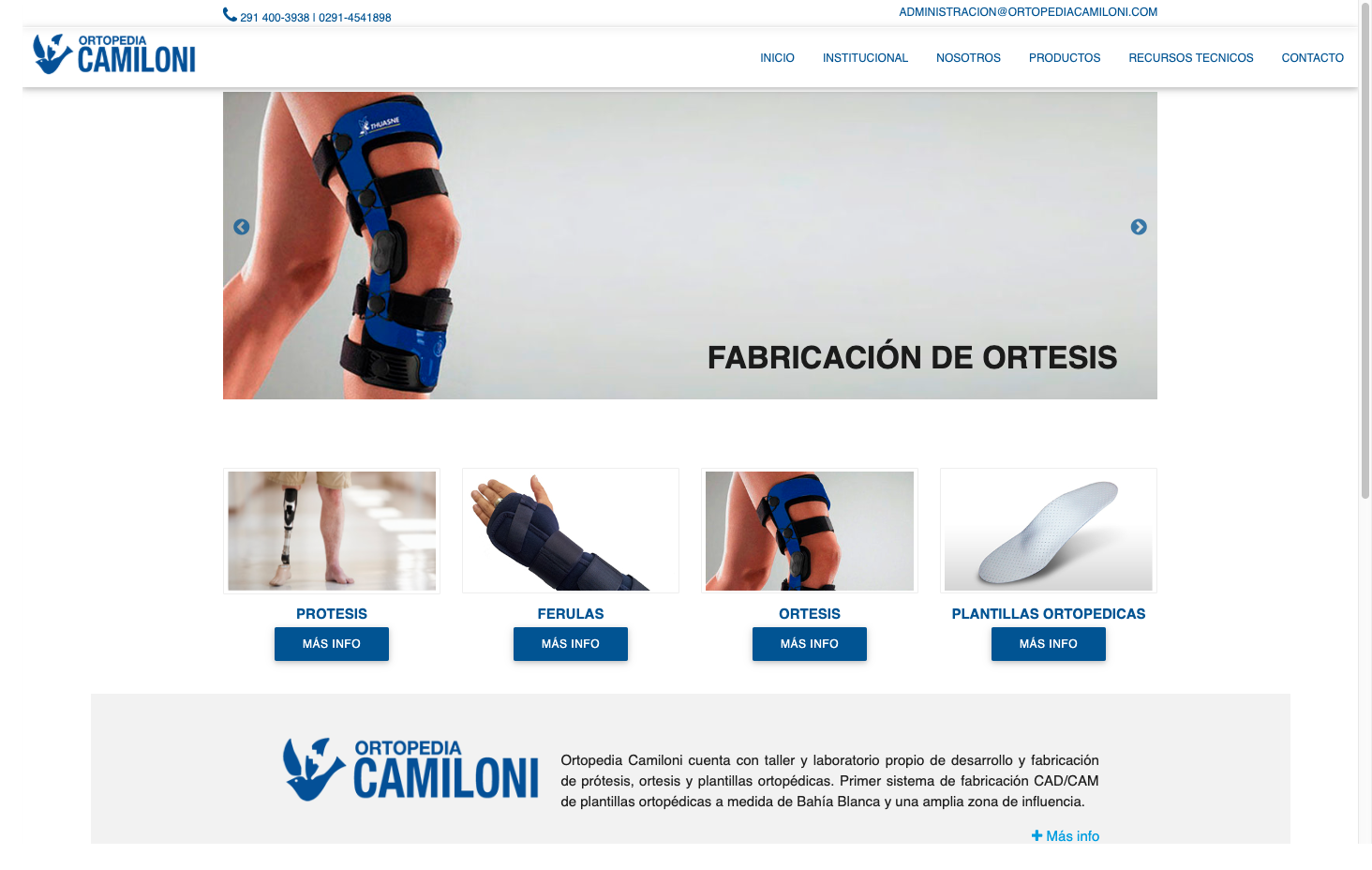 Ortopedia Camiloni