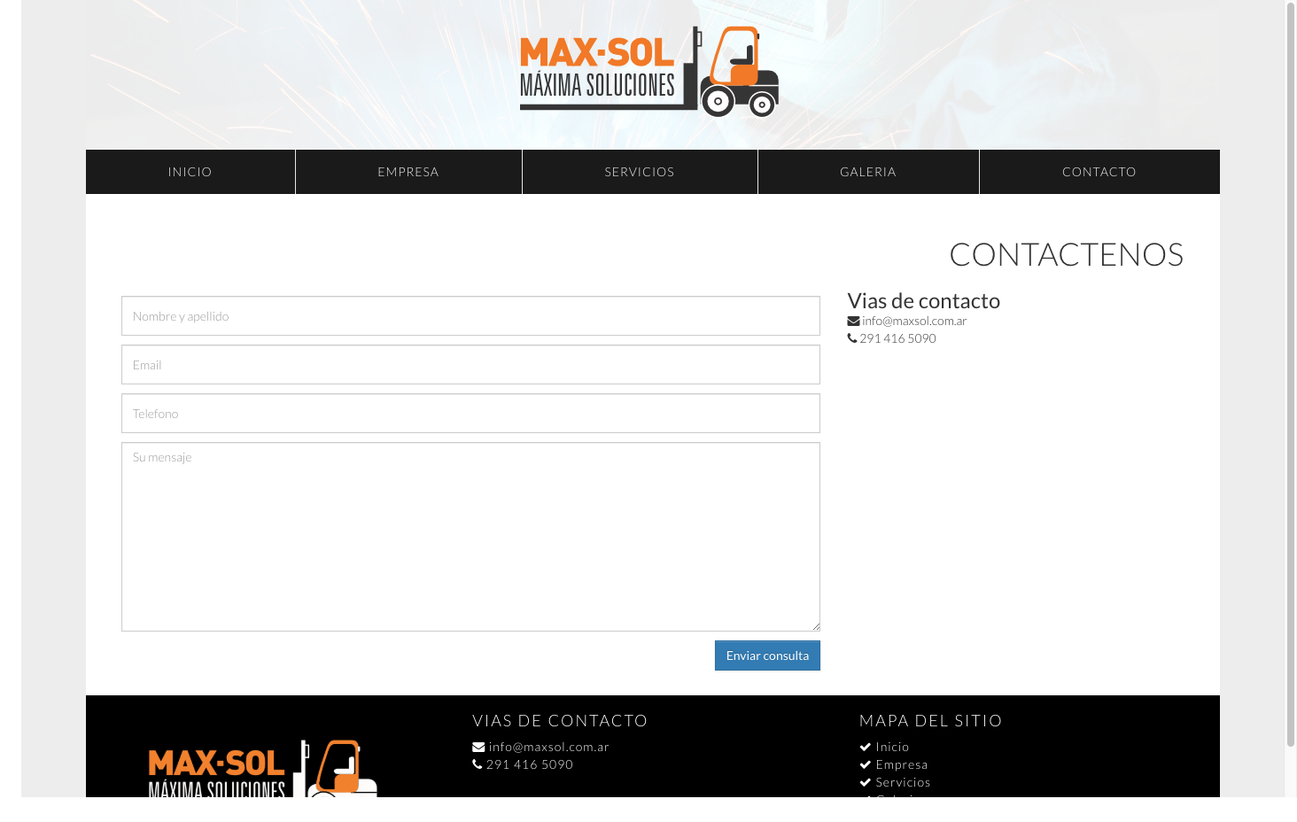 MaxSol - RNB Diseño web